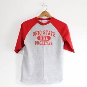 Vintage Kids The Ohio State University OSU Buckeyes T Shirt XL